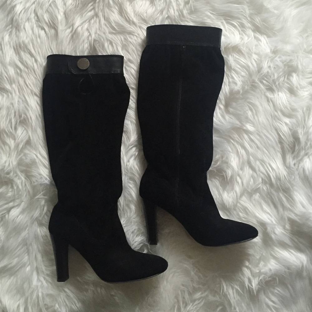 COPY - Michael Kors 6.5 Black Suede Slouchy Boots
